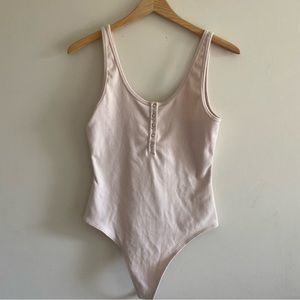 Aritzia Sunday Best Cream Bodysuit